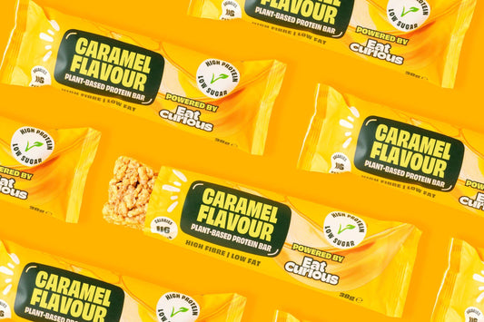Caramel Flavour Plant-Based Protein Bar 38g