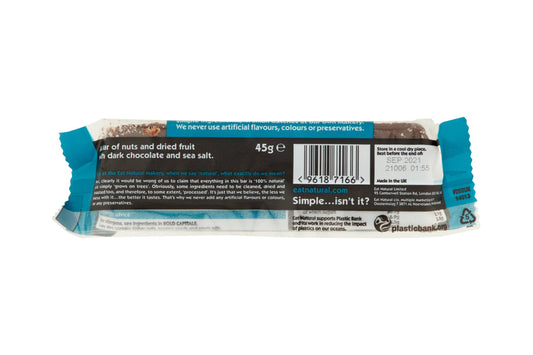 High Fibre Dark Chocolate & Sea Salt Bar