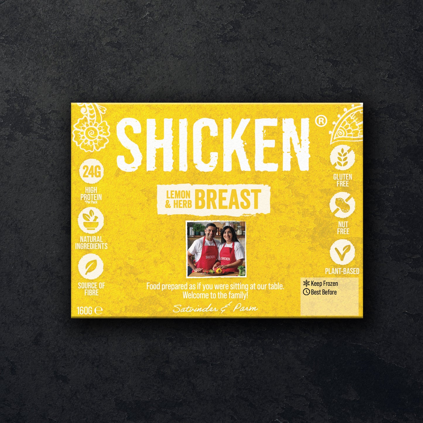 SHICKEN Lemon & Herb Breast 160g
